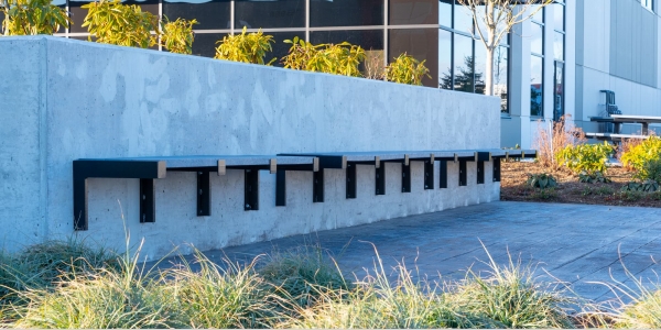 Wishbone Urban Form Wall Seating